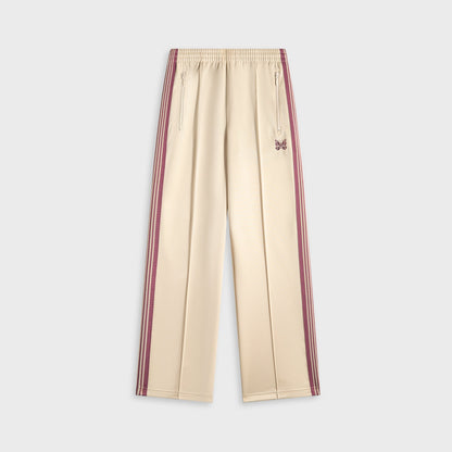 Men Kith Needles Track Pant Poly Smooth - Ivory