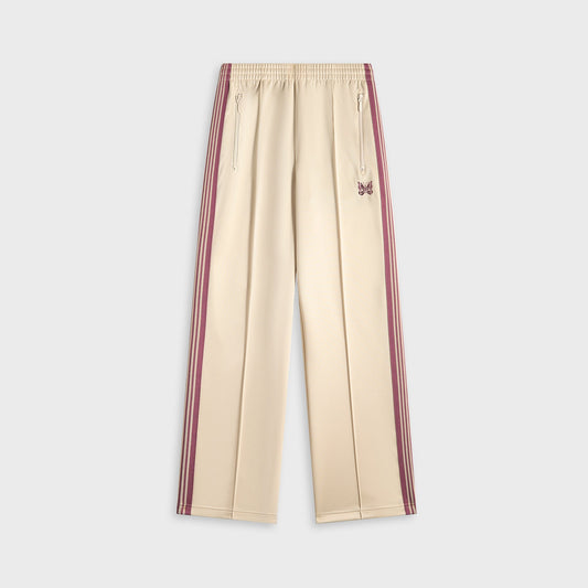 Men Kith Needles Track Pant Poly Smooth - Ivory