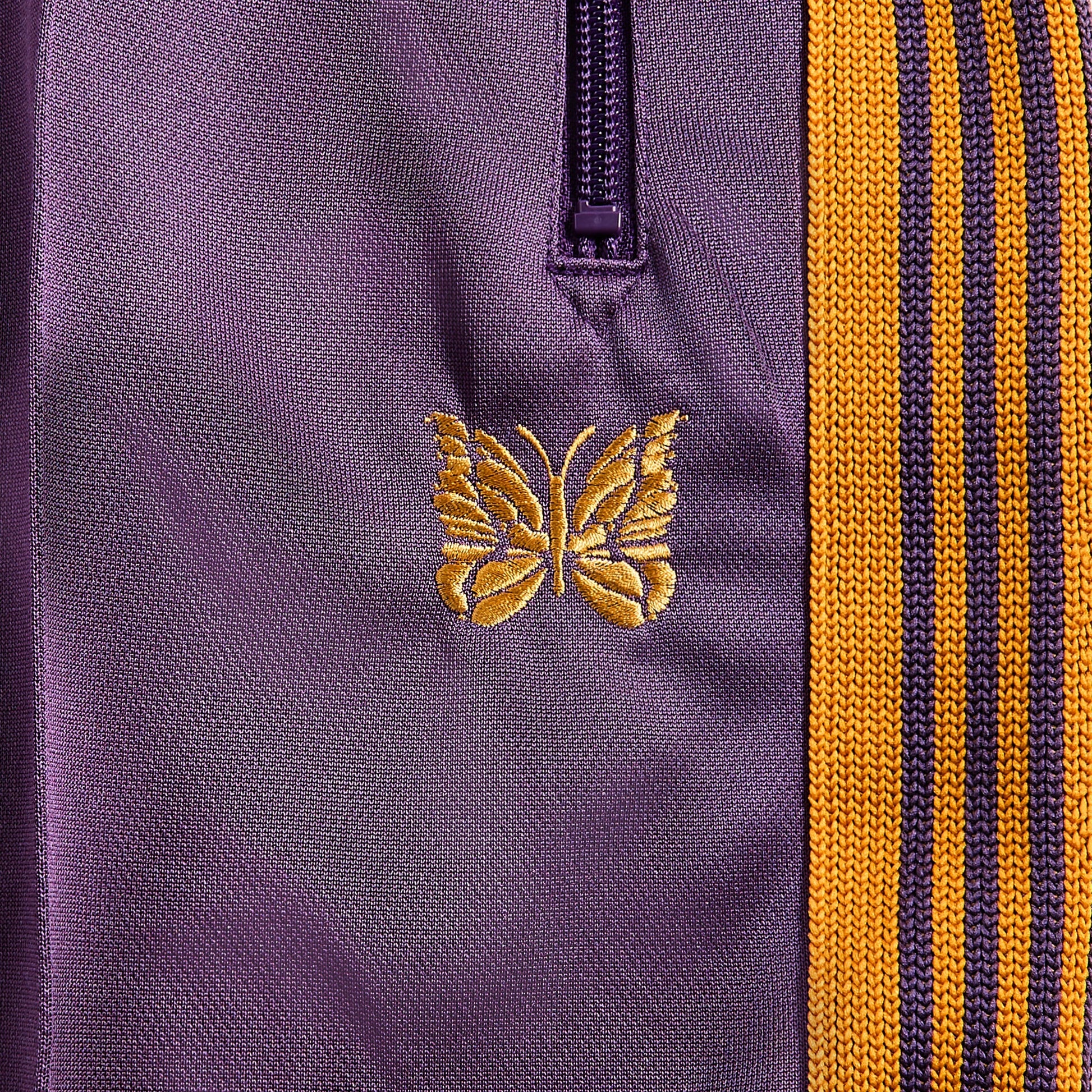 Men Kith Needles Track Pant Poly Smooth - Purple