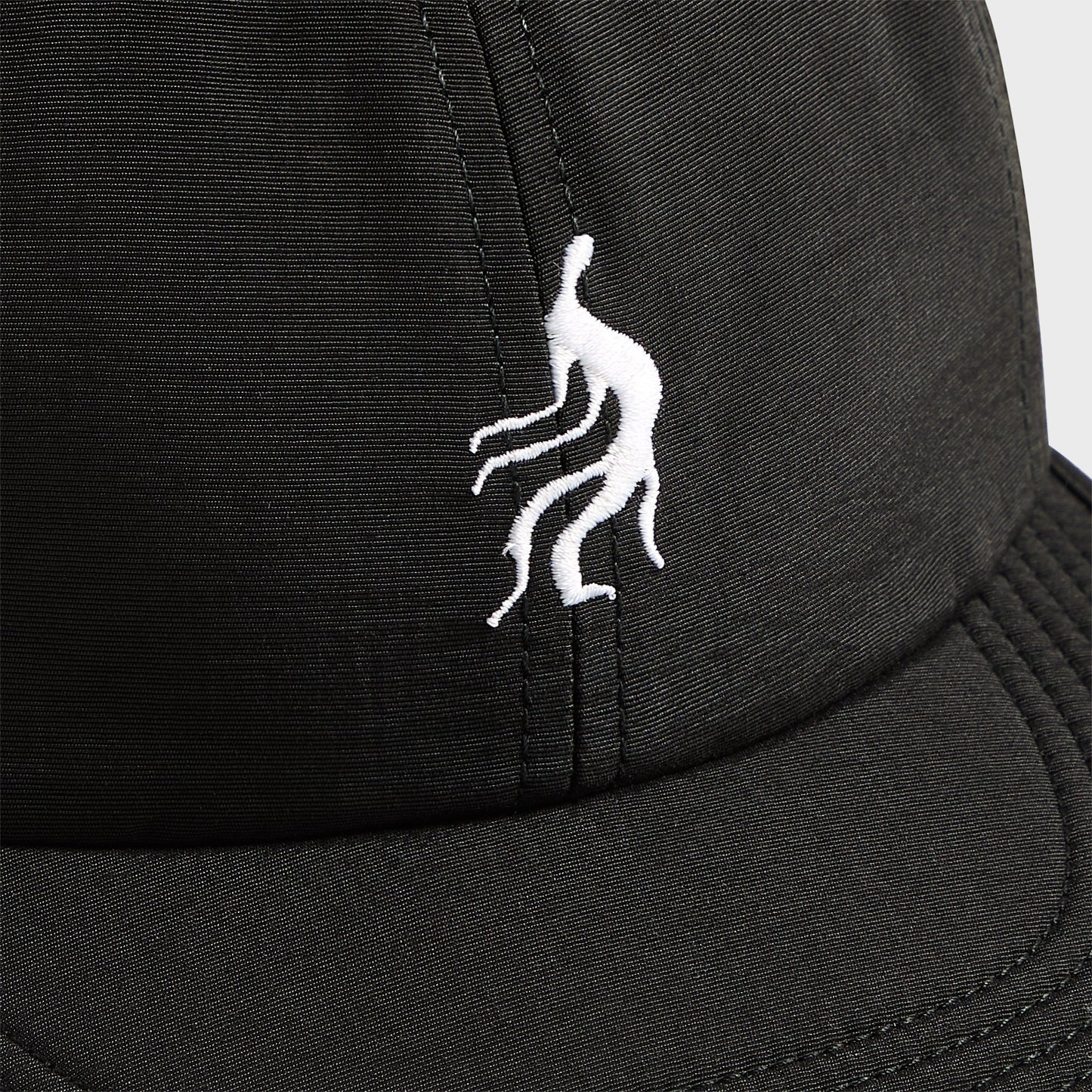 Men Kith by Parra The Blob 6 Panel Cap - Black