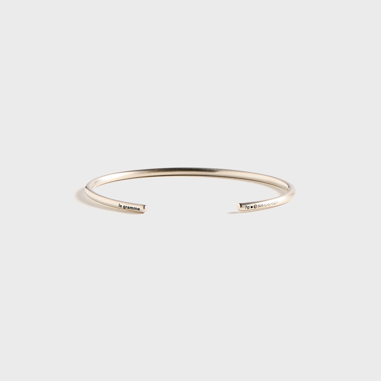 Men Kith Le Gramme 7g Brushed Sterling Silver Bangle Bracelet - Silver