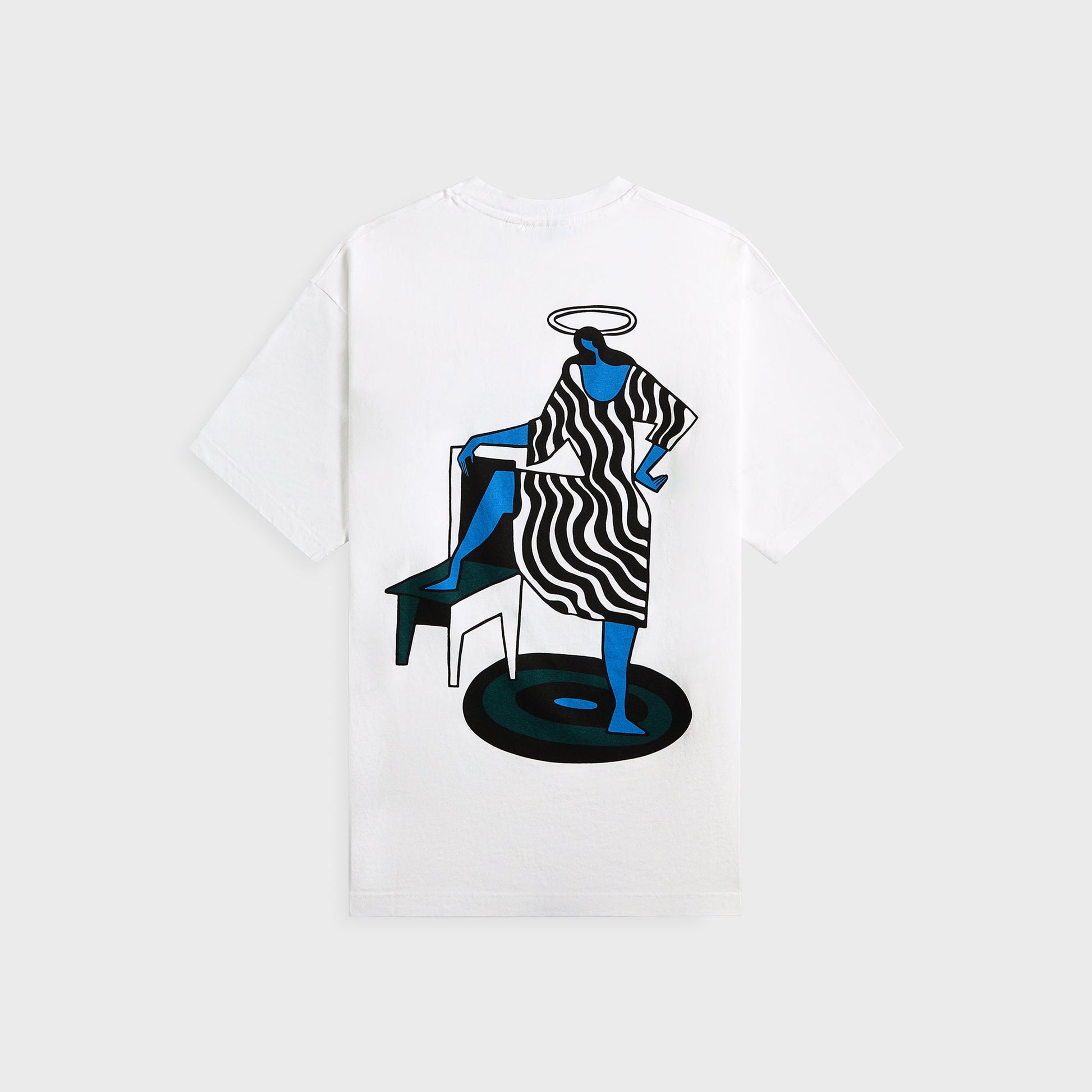 Men Kith by Parra No Regrets Tee - White