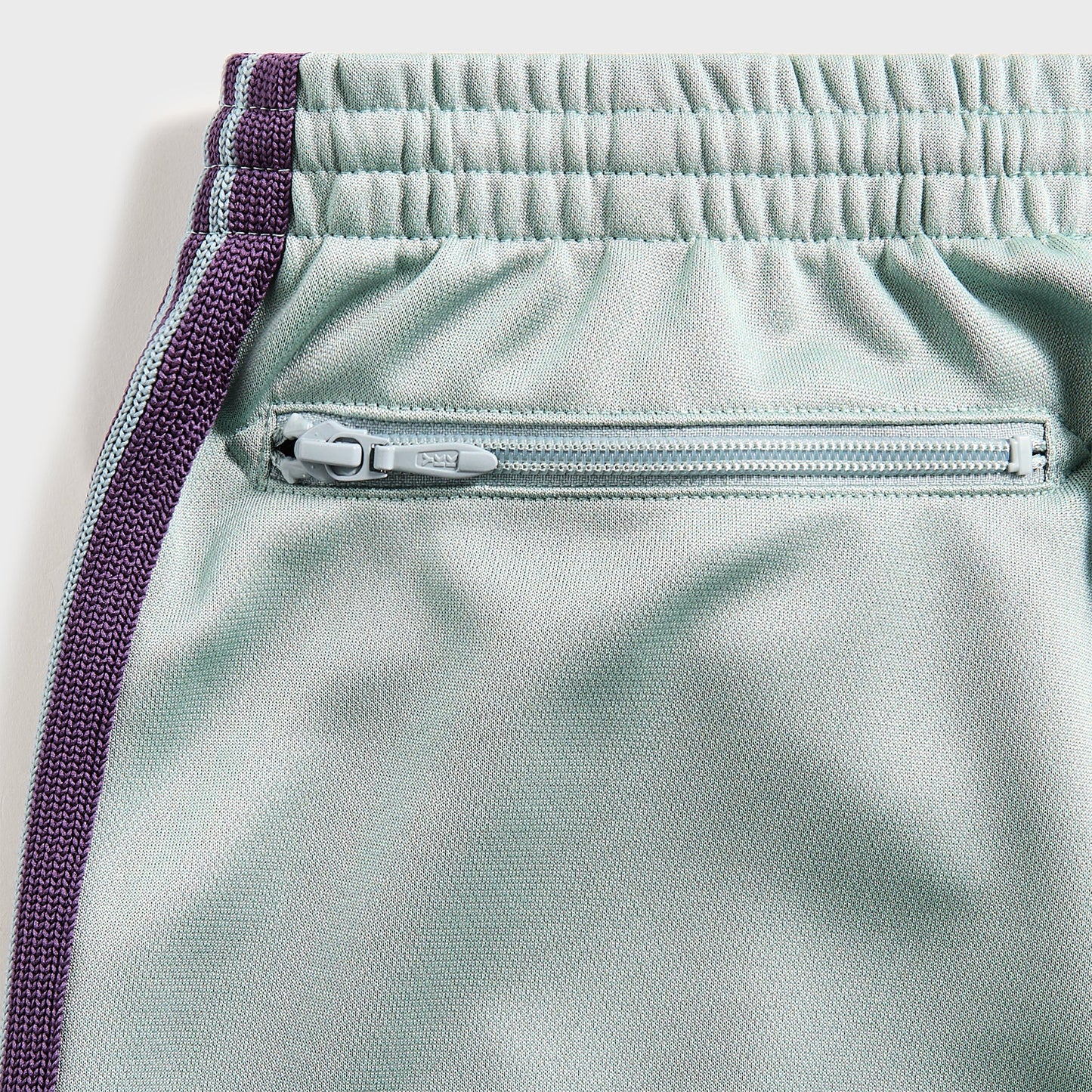 Men Kith Needles Track Pant Poly Smooth - Sax