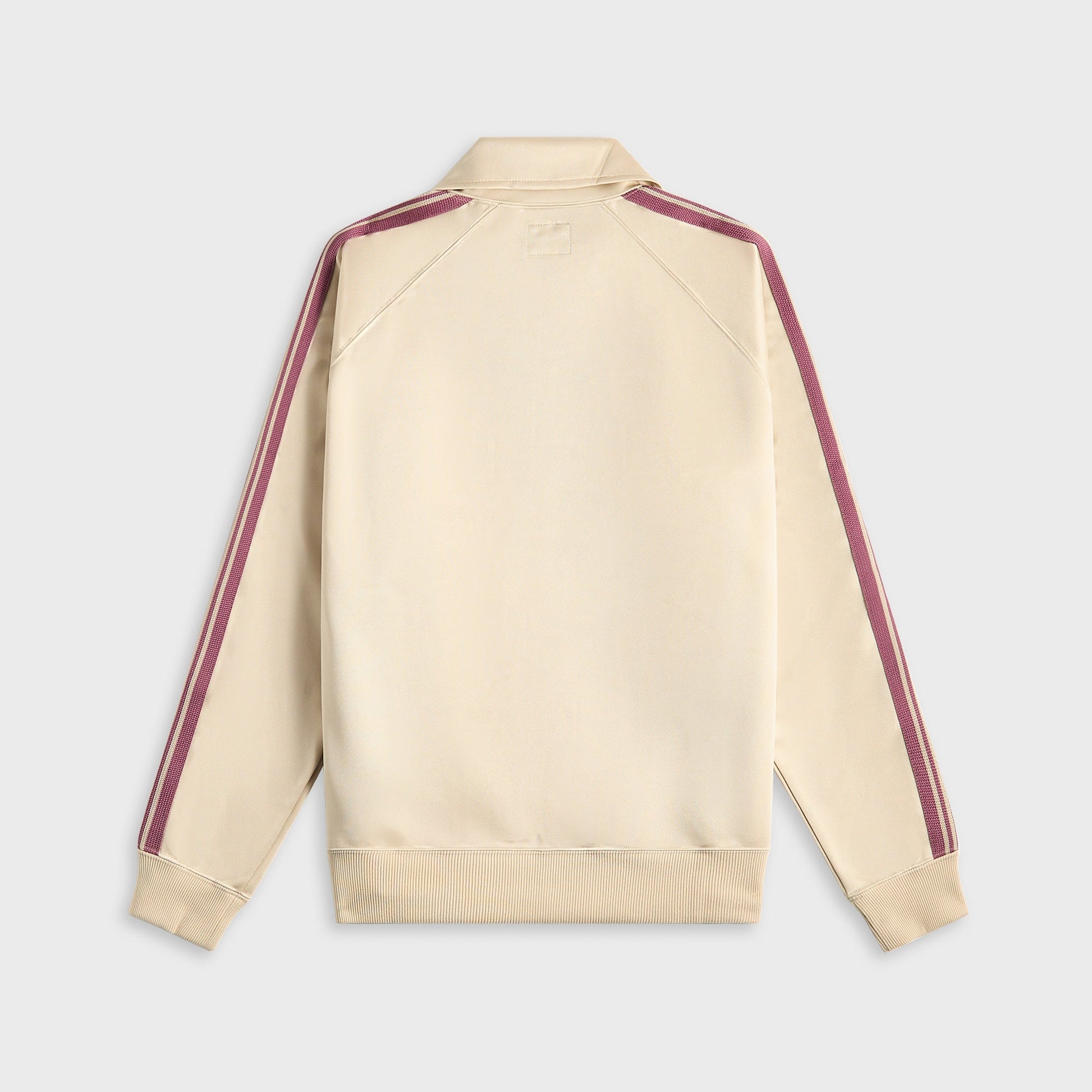 Men Kith Needles Track Jacket Poly Smooth - Ivory