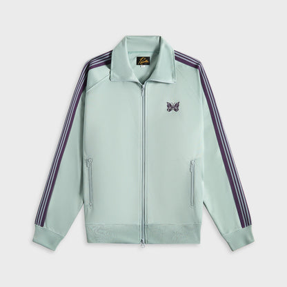 Men Kith Needles Track Jacket Poly Smooth - Sax