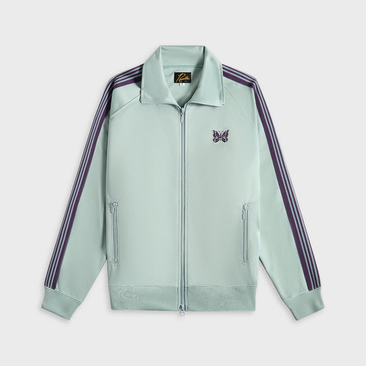 Men Kith Needles Track Jacket Poly Smooth - Sax
