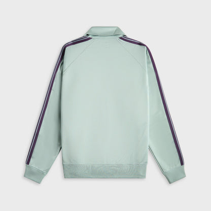 Men Kith Needles Track Jacket Poly Smooth - Sax