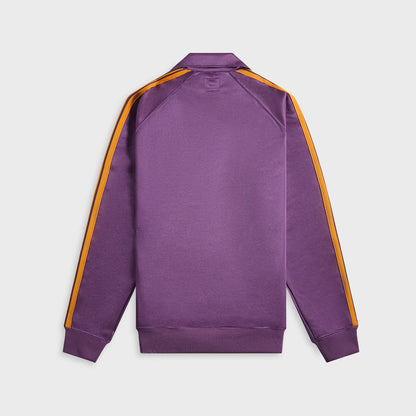 Men Kith Needles Track Jacket Poly Smooth - Purple