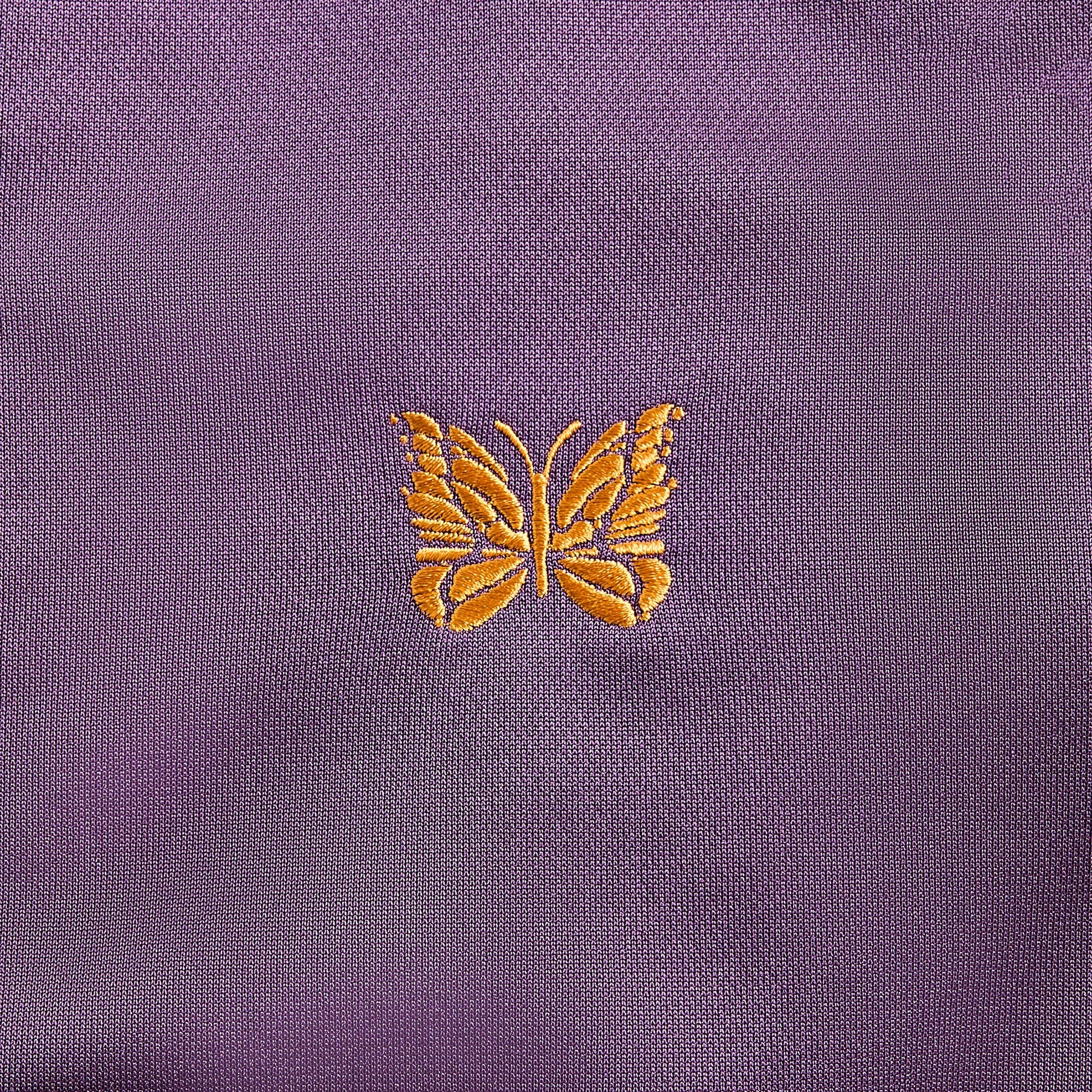 Men Kith Needles Track Jacket Poly Smooth - Purple