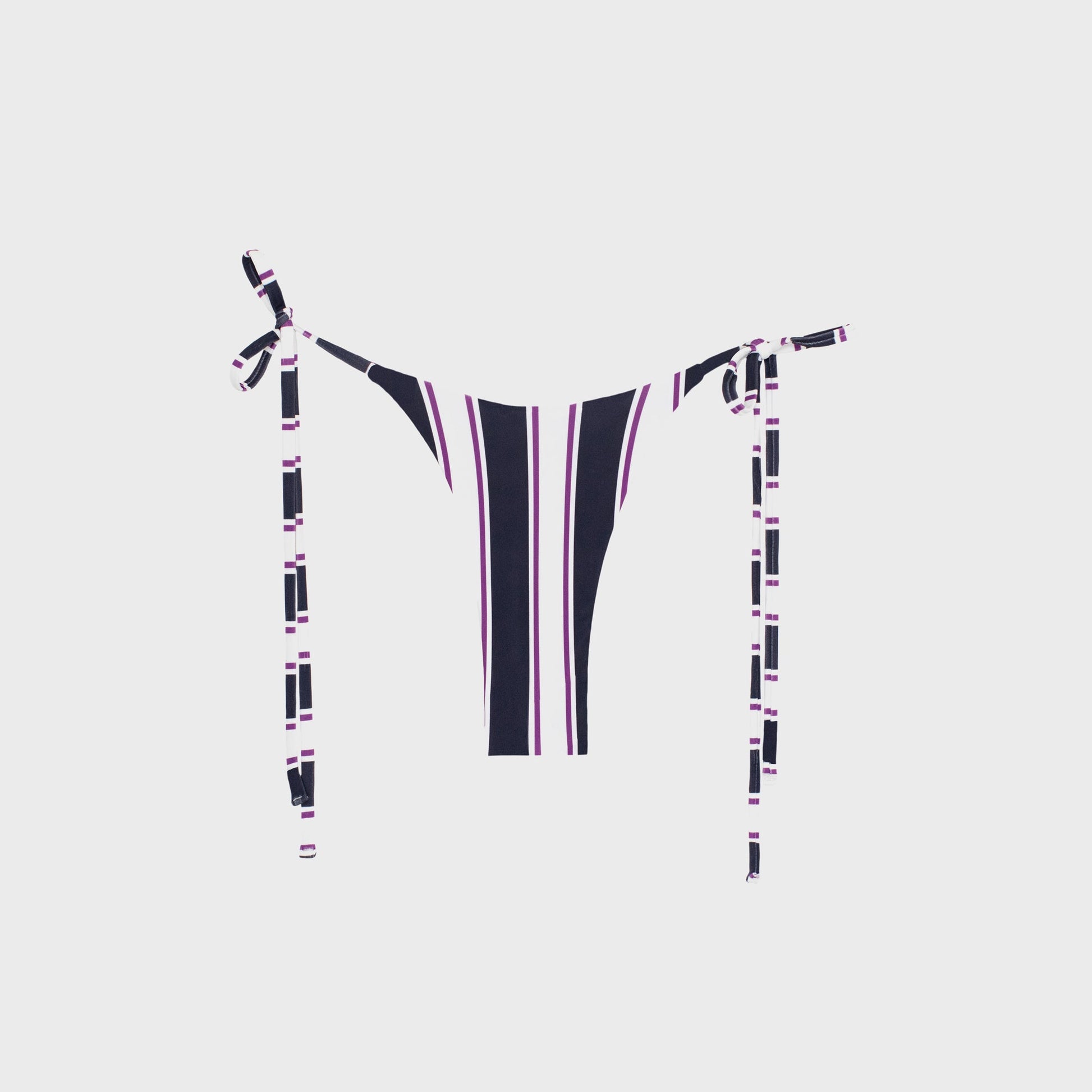 Women Kith Mikoh Skye Classic High Leg Tie Side Bottom - Cabana Stripe