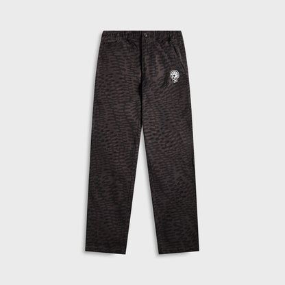 Men Kith by Parra Stitched Skull Pants - Washed Grey