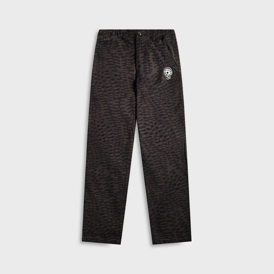Men Kith by Parra Stitched Skull Pants - Washed Grey