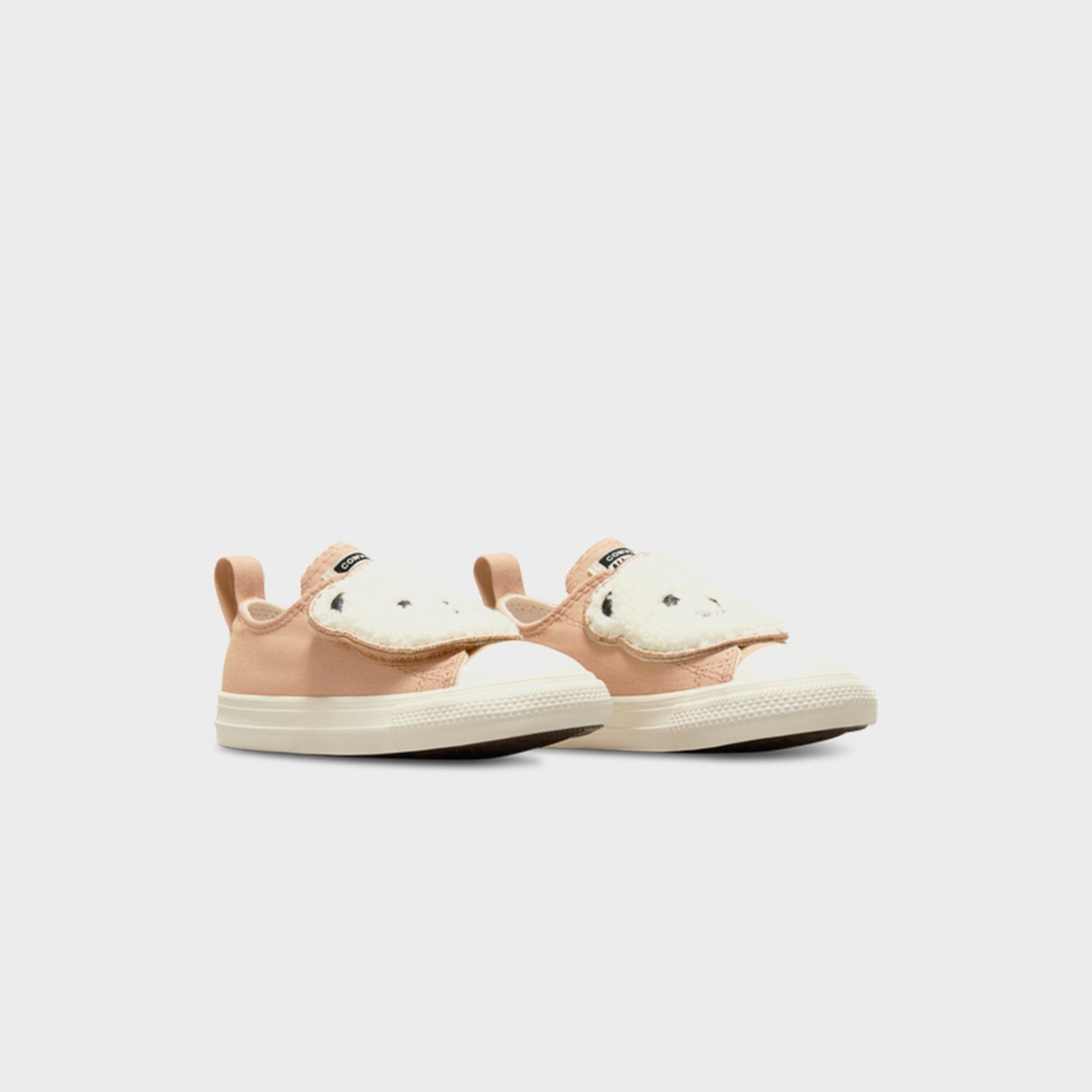 Kids Kith Converse TD Chuck Taylor All Star Sherpa Bear Easy-On - Quarry