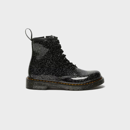 Kids Kith Dr. Martens Junior 1460 Ankle Boot - Black Glitter
