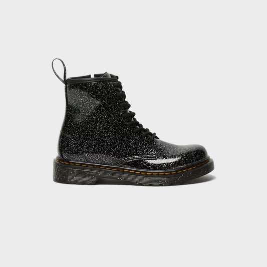 Kids Kith Dr. Martens Junior 1460 Ankle Boot - Black Glitter