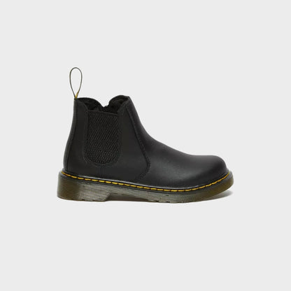 Kids Kith Dr. Martens PS Softy T Chelsea Leather 2976 Boots - Black