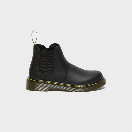 Kids Kith Dr. Martens PS Softy T Chelsea Leather 2976 Boots - Black