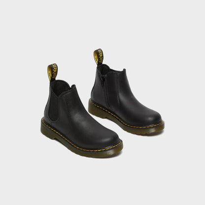 Kids Kith Dr. Martens PS Softy T Chelsea Leather 2976 Boots - Black