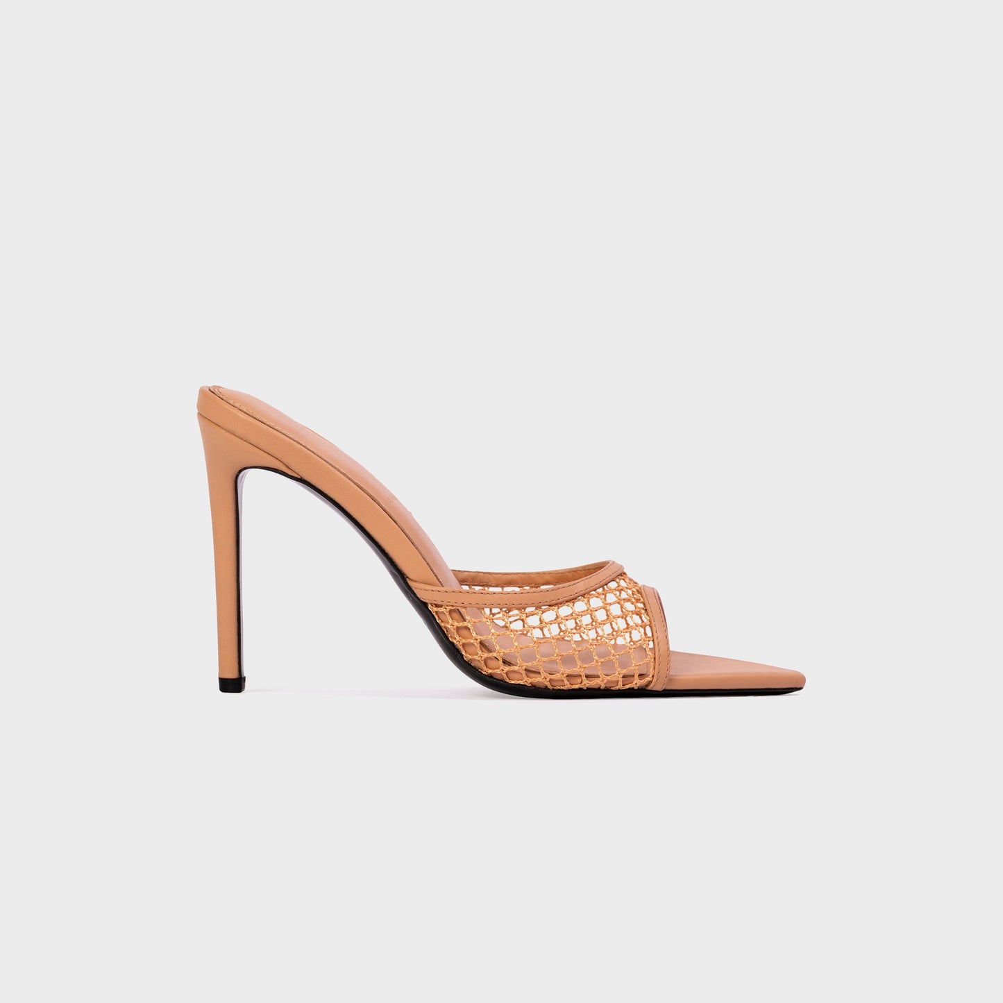 Women Kith Black Suede Studio Else 100 Woven Mesh - Toast