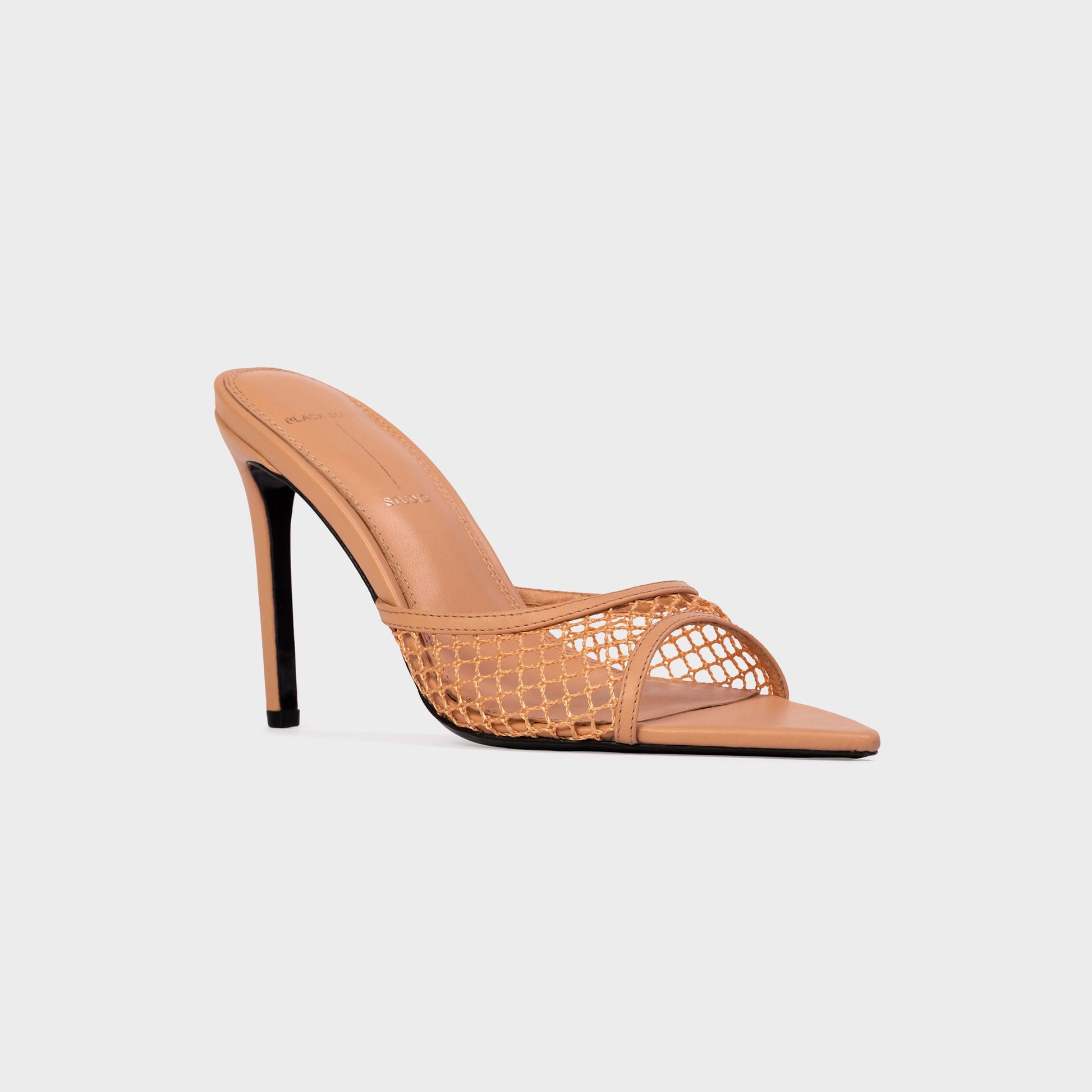 Women Kith Black Suede Studio Else 100 Woven Mesh - Toast