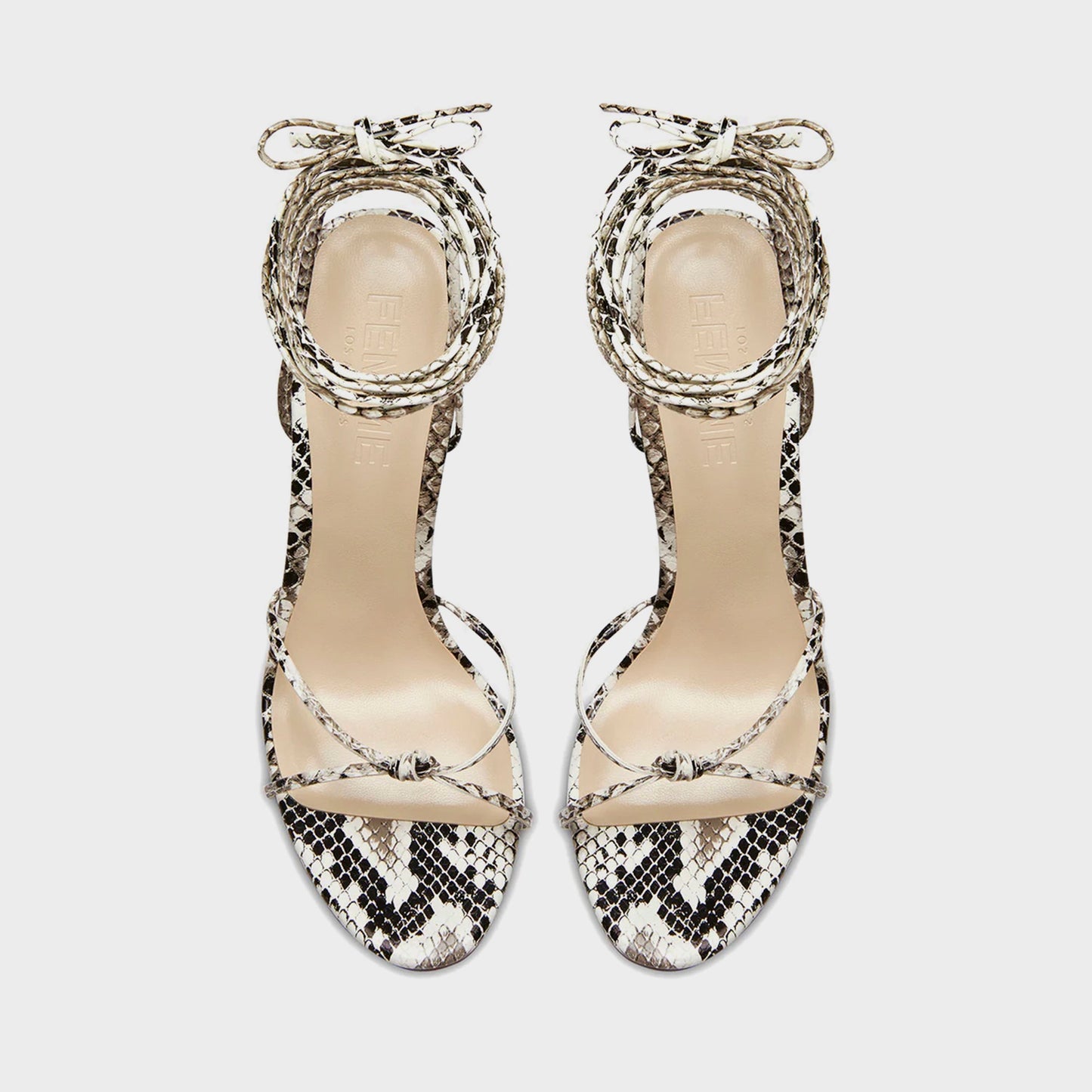 Women Kith Femme LA Athens Lace Up - Python