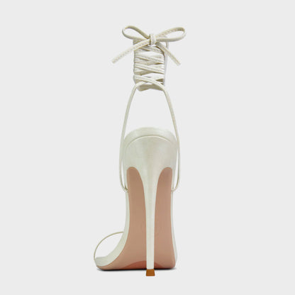 Women Kith Femme LA Soleil Lace Up - Glazed Cream