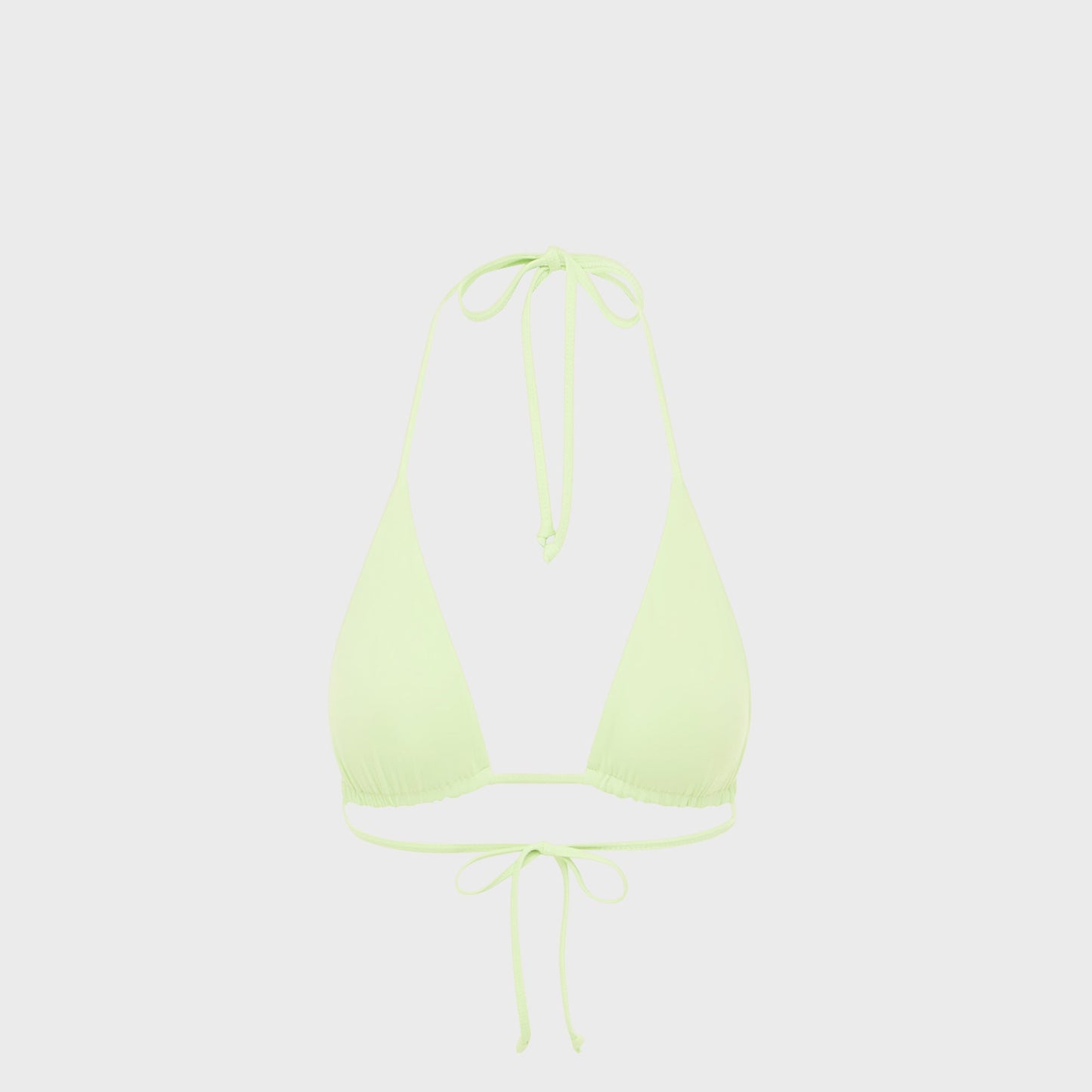 Women Kith Bond Eye Isla Triangle Top - Lime / Orchid Bare