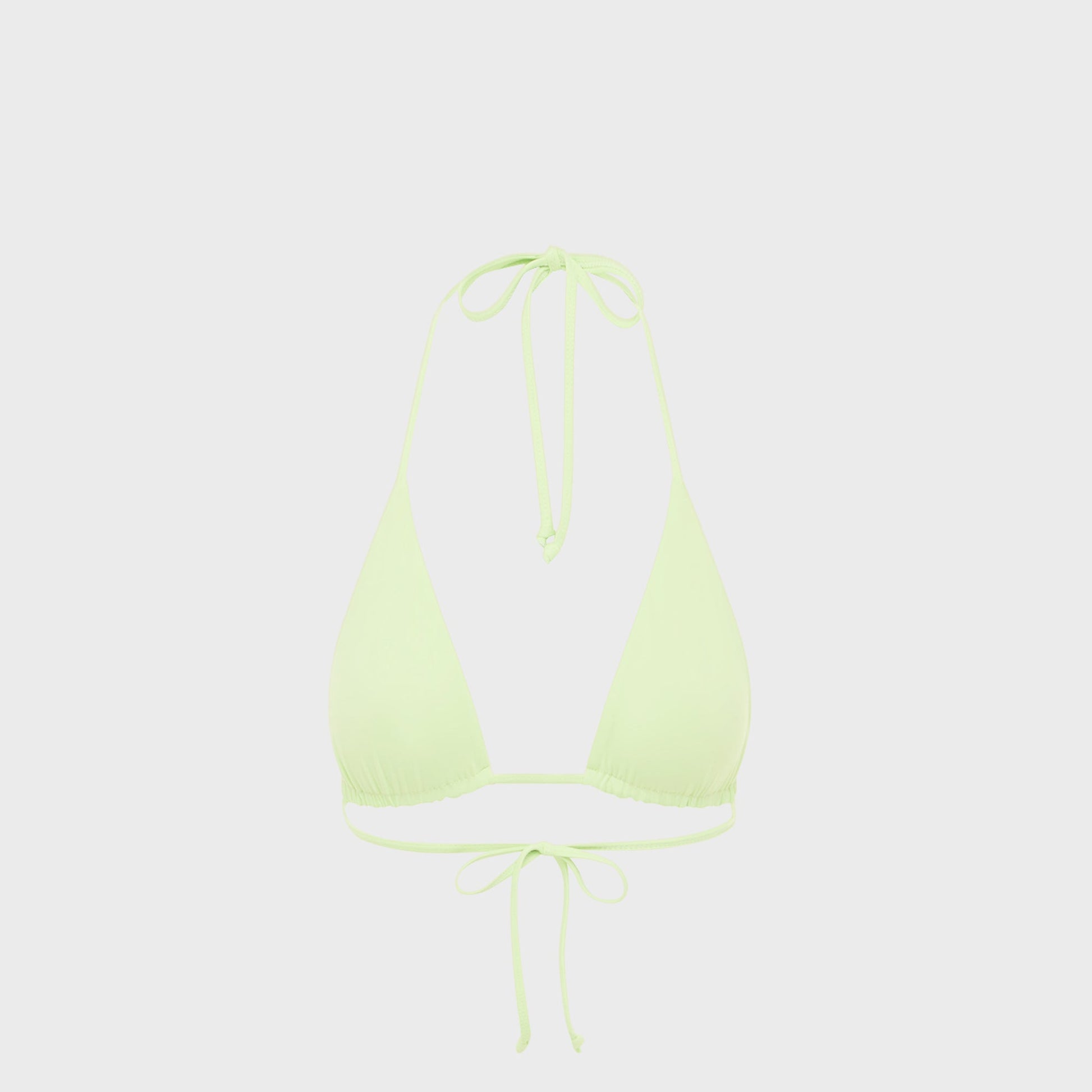 Women Kith Bond Eye Isla Triangle Top - Lime / Orchid Bare