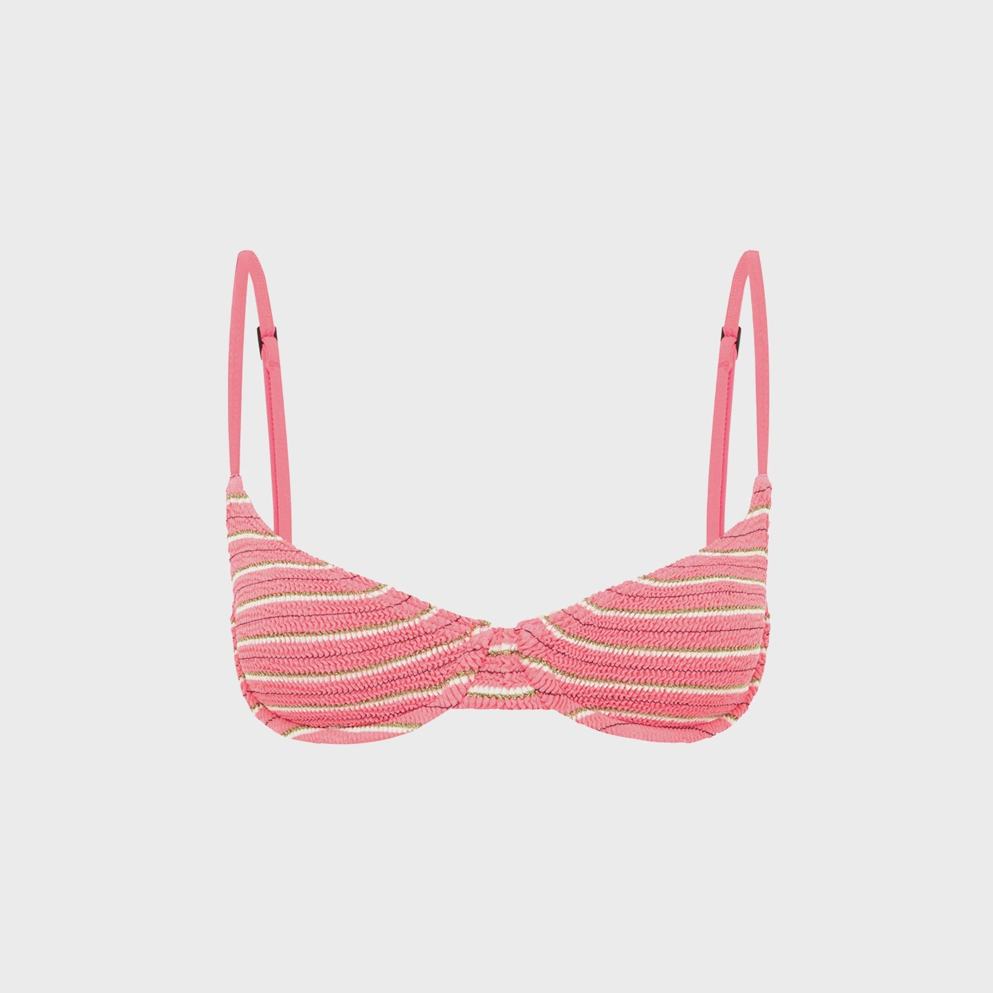 Women Kith Bond Eye Gracie Balconette - Watermelon Stripe