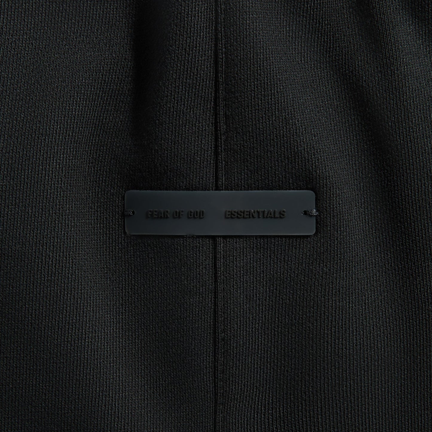 Men Kith Essentials Classic Fit Fleece Sweatpant - Jet Black