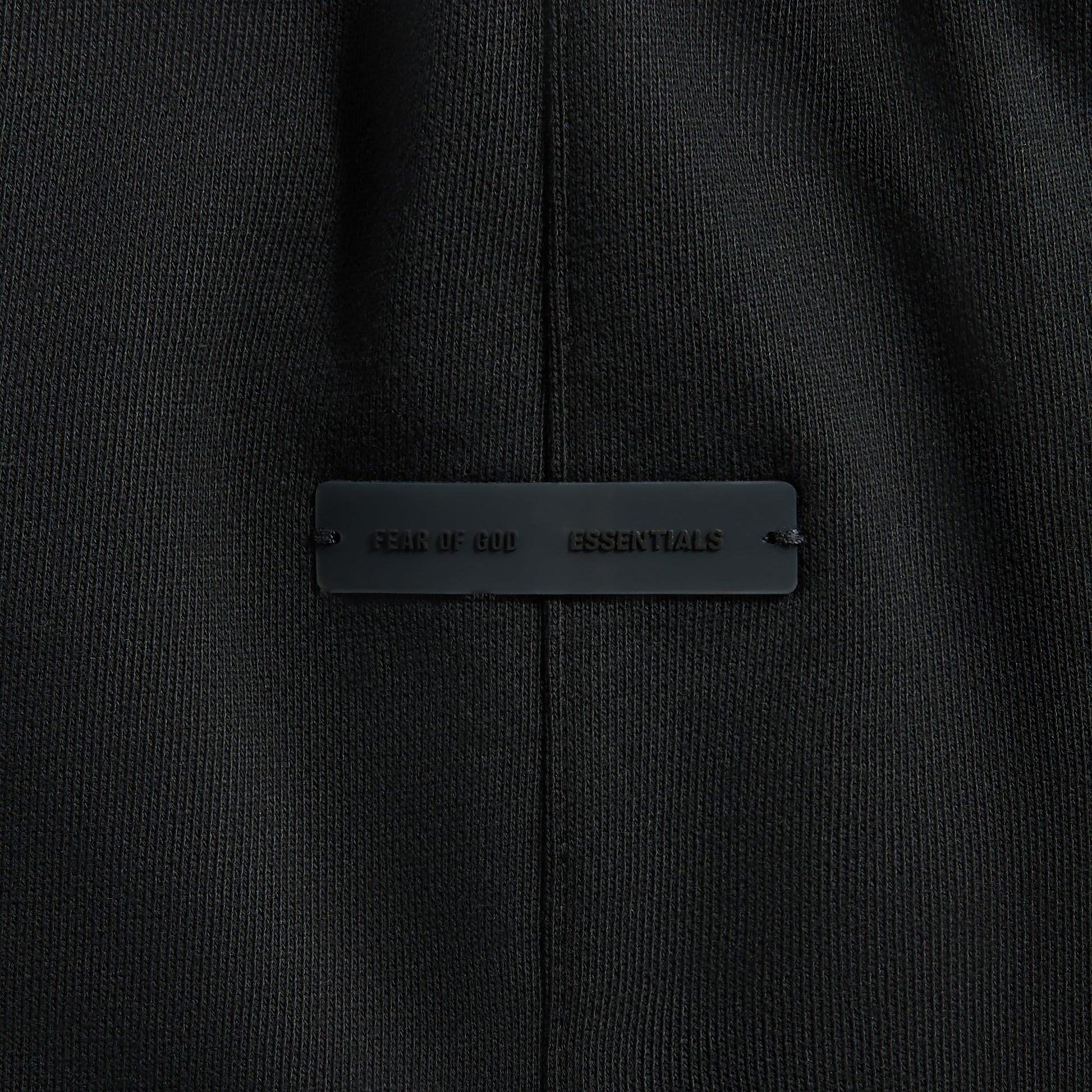 Men Kith Essentials Classic Fit Fleece Sweatpant - Jet Black