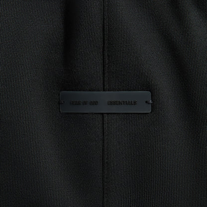 Men Kith Essentials Classic Fit Fleece Sweatpant - Jet Black