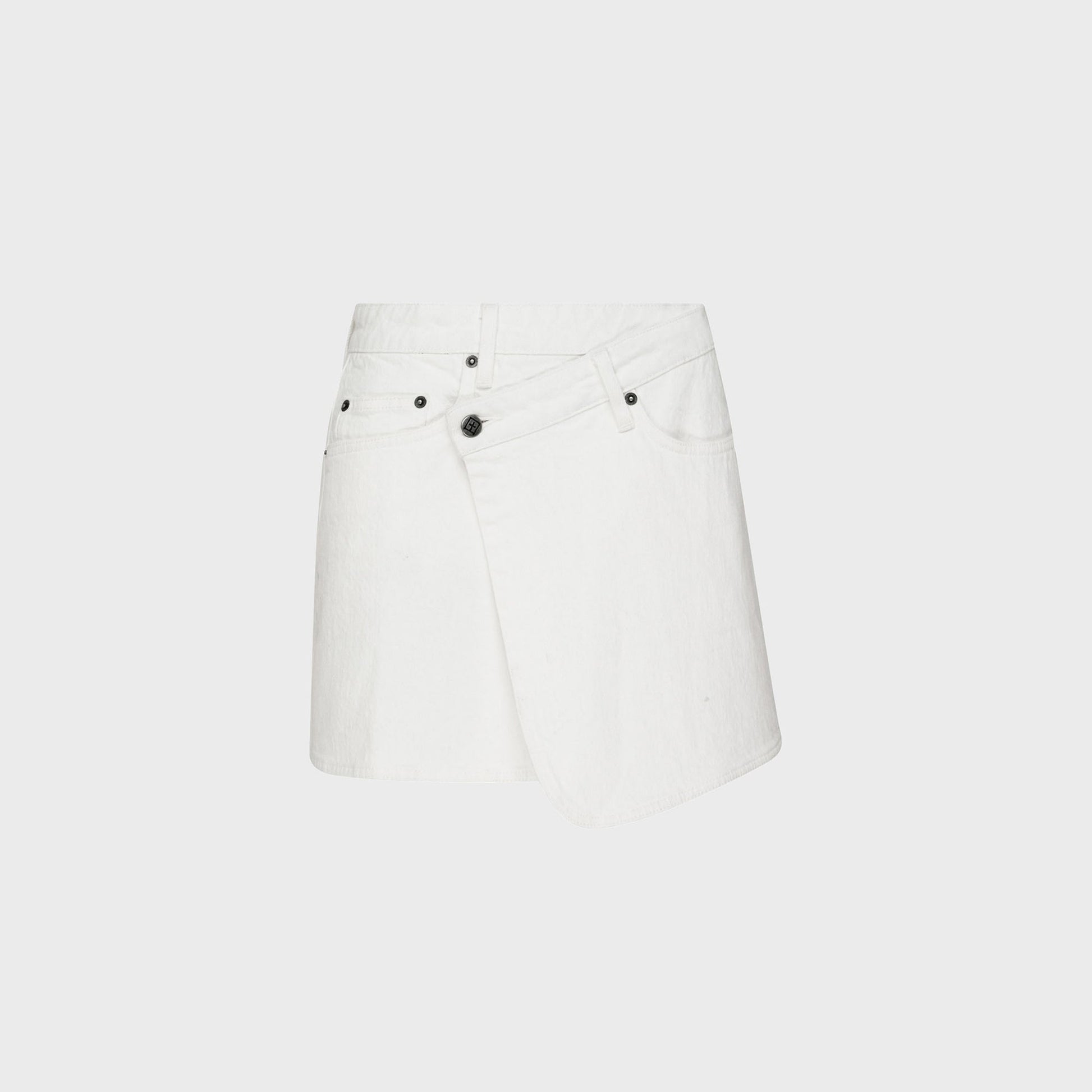 Women Kith Ksubi Rap Skirt Curve - Ecru