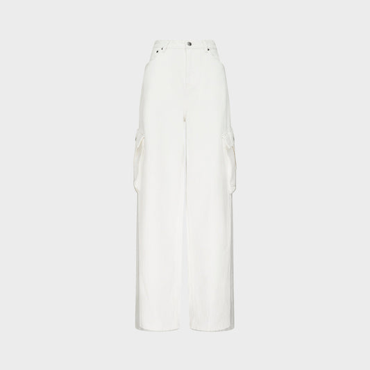 Women Kith Ksubi Baggy Cargo Jean - Ecru