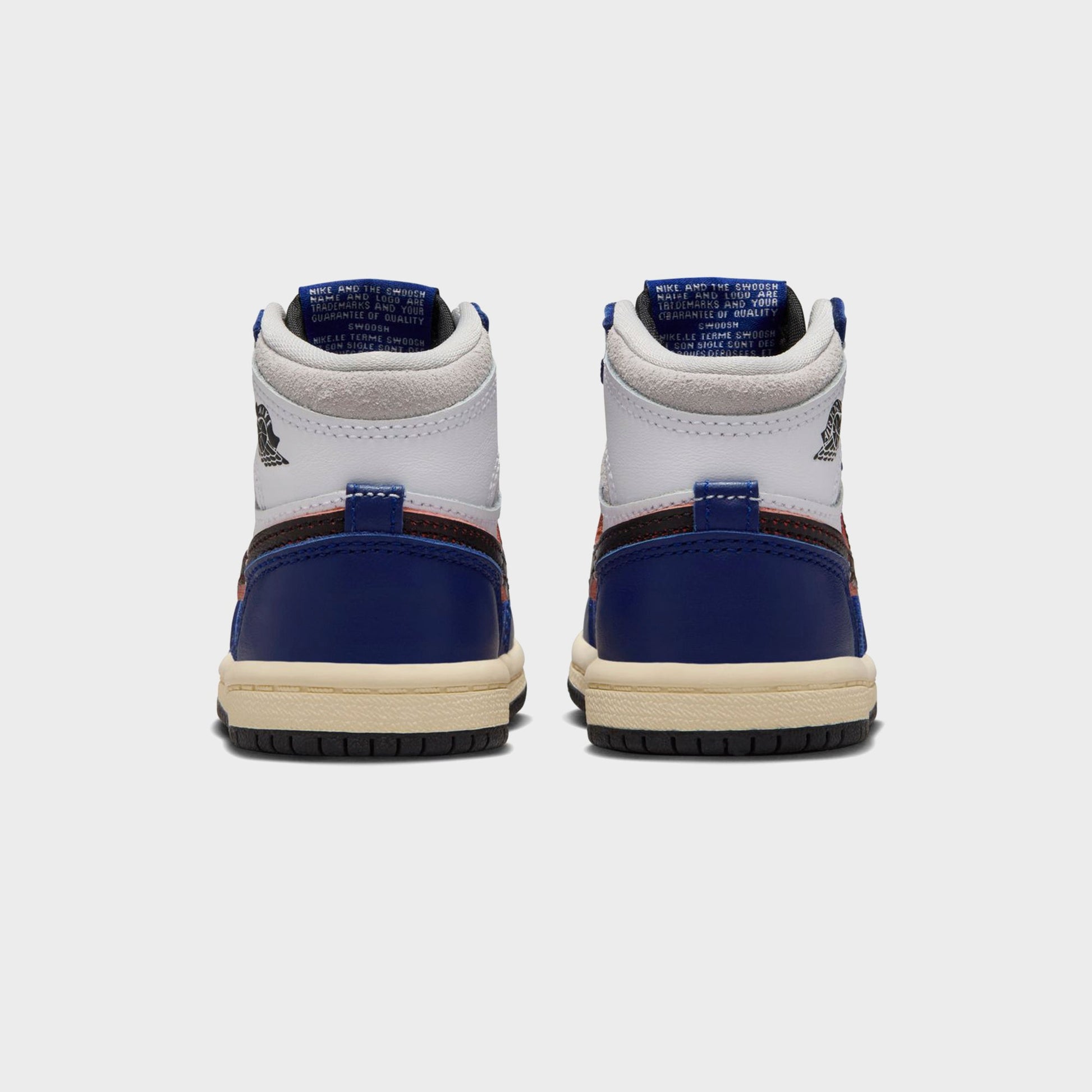 Kids Kith Jordan TD Air Jordan 1 Retro High OG - White / Black / Neutral Grey /