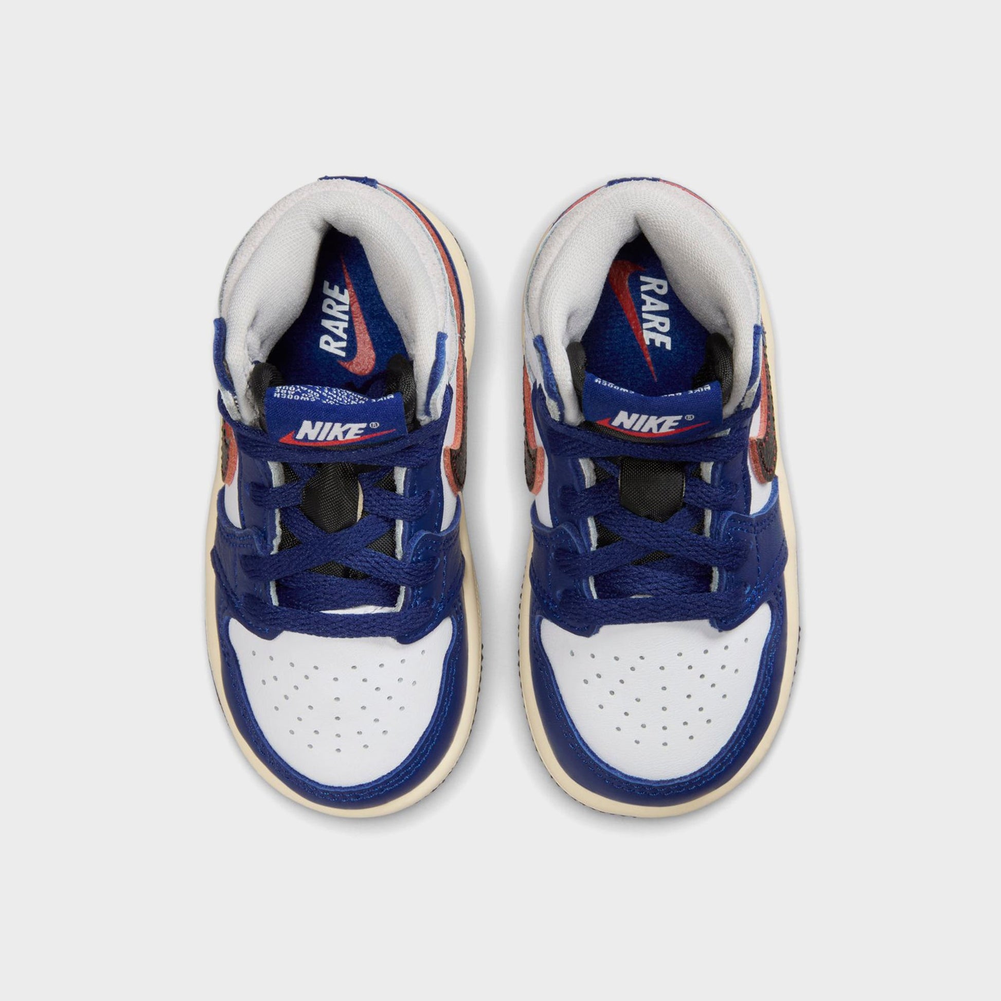Kids Kith Jordan TD Air Jordan 1 Retro High OG - White / Black / Neutral Grey /