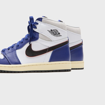 Men Kith Jordan Air Jordan 1 Retro High OG - White / Black / Neutral Grey / Dee