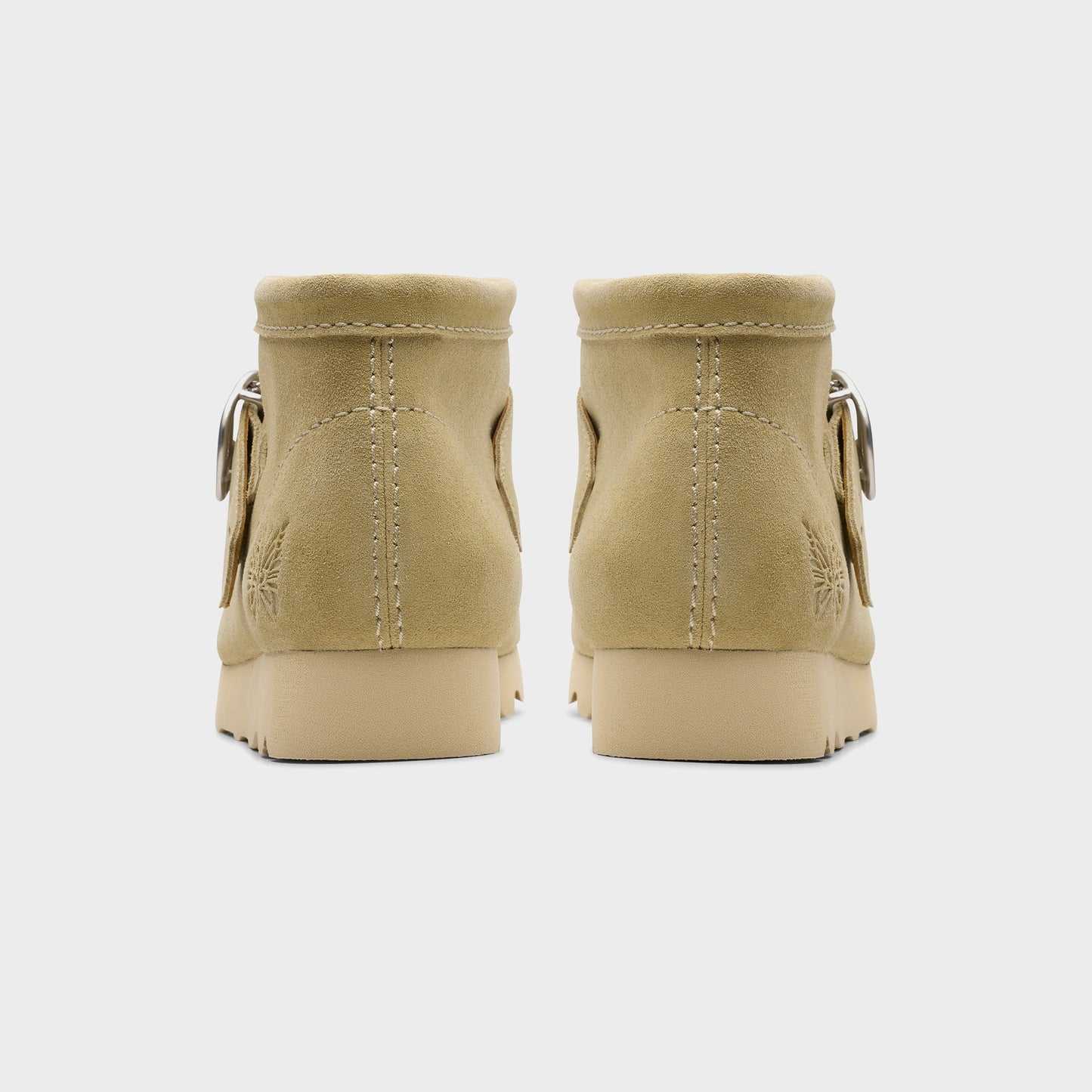 Men Kith Clarks x Needles Walla Strap Boot - Maple Suede