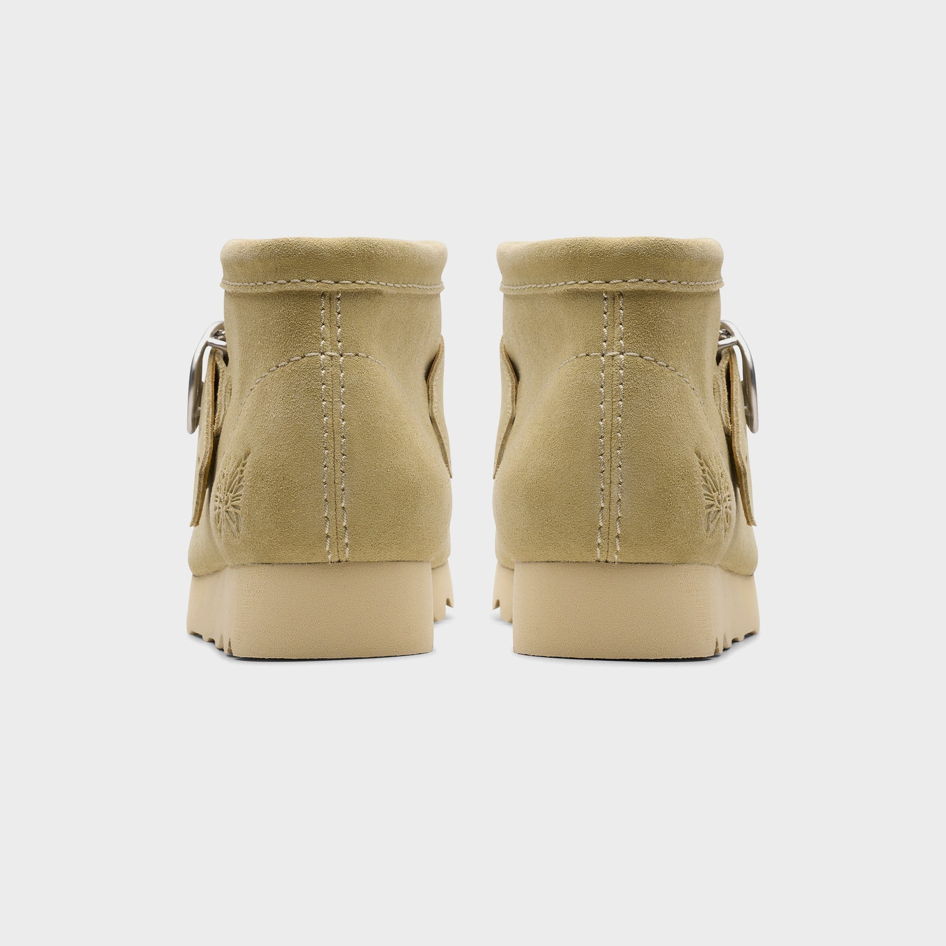 Men Kith Clarks x Needles Walla Strap Boot - Maple Suede