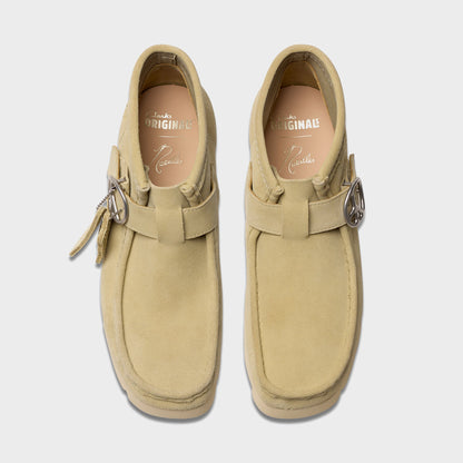 Men Kith Clarks x Needles Walla Strap Boot - Maple Suede