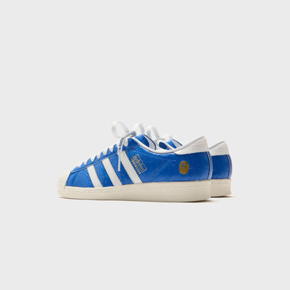 Men Kith adidas x Bape Superstar - Blue / White / Off White