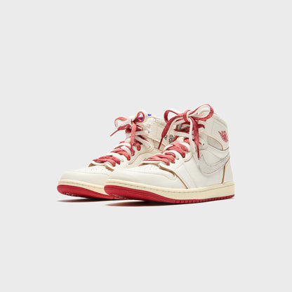 Women Kith Jordan WMNS Air Jordan 1 Retro High OG - Sail / Cinnabar / Light Bone