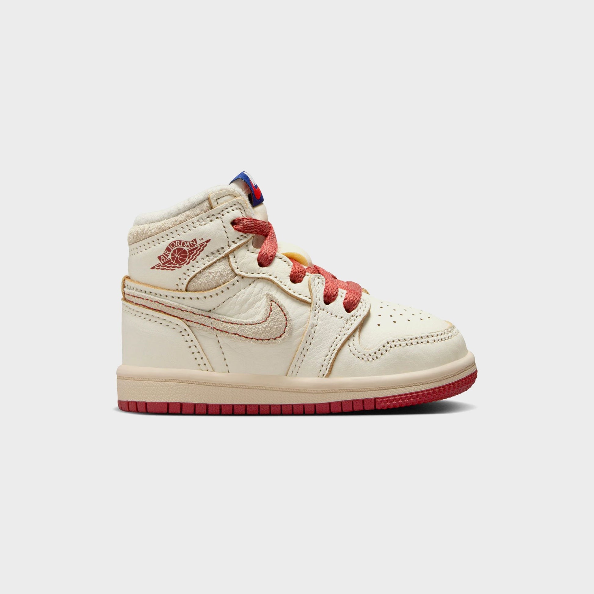 Kids Kith Jordan TD Air Jordan 1 Retro High OG - Sail / Cinnabar / Light Bone