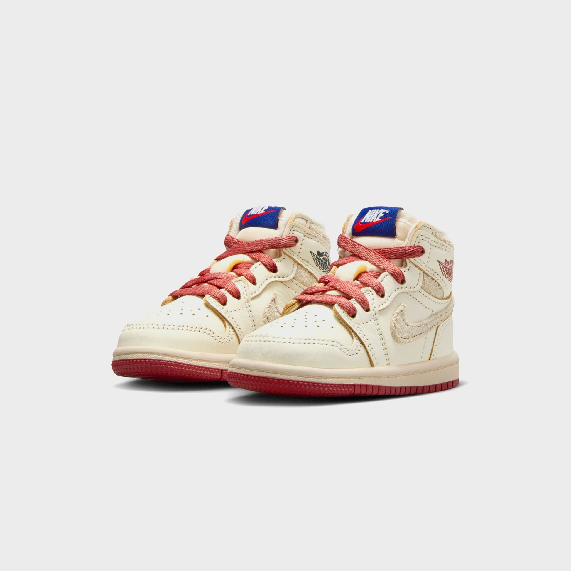 Kids Kith Jordan TD Air Jordan 1 Retro High OG - Sail / Cinnabar / Light Bone