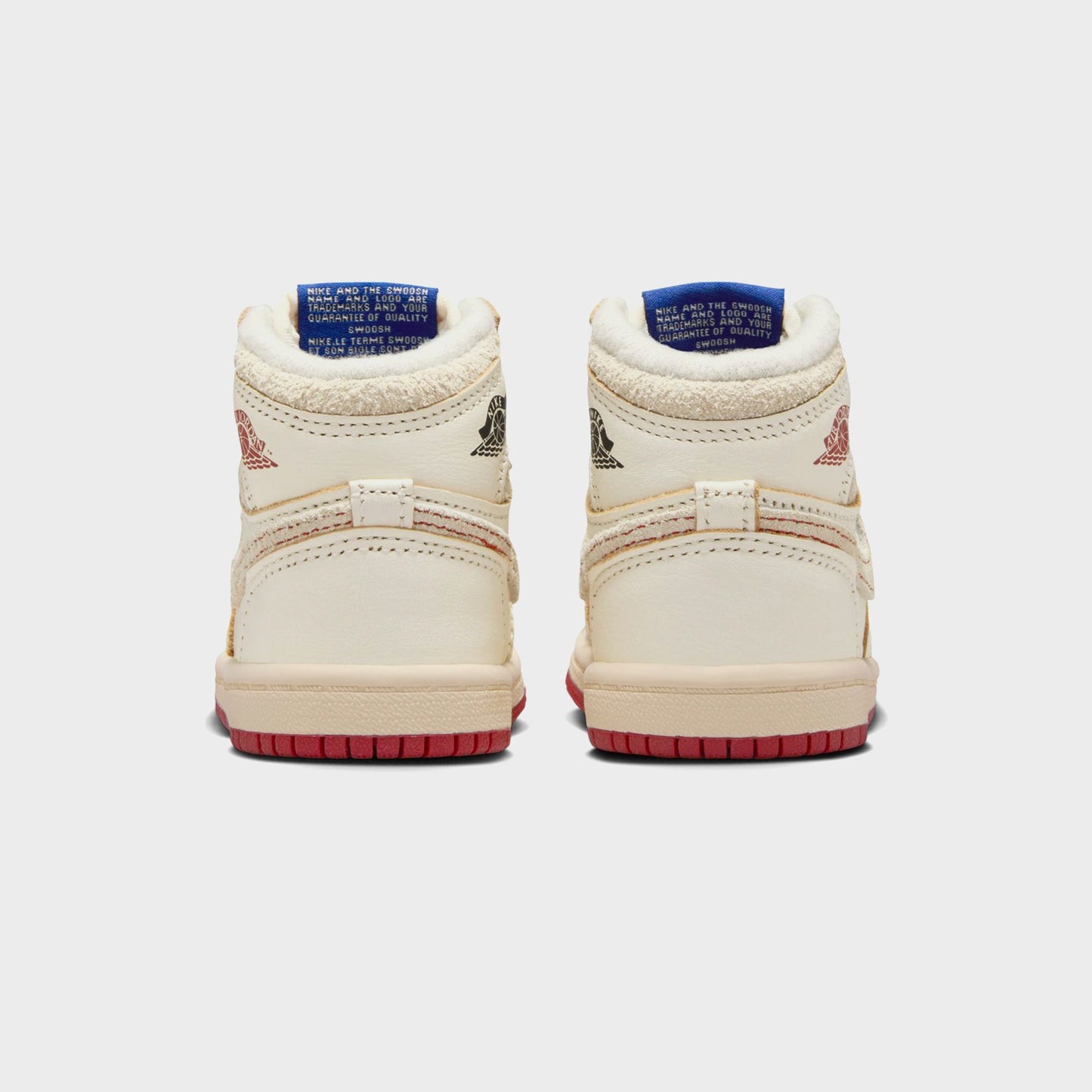 Kids Kith Jordan TD Air Jordan 1 Retro High OG - Sail / Cinnabar / Light Bone
