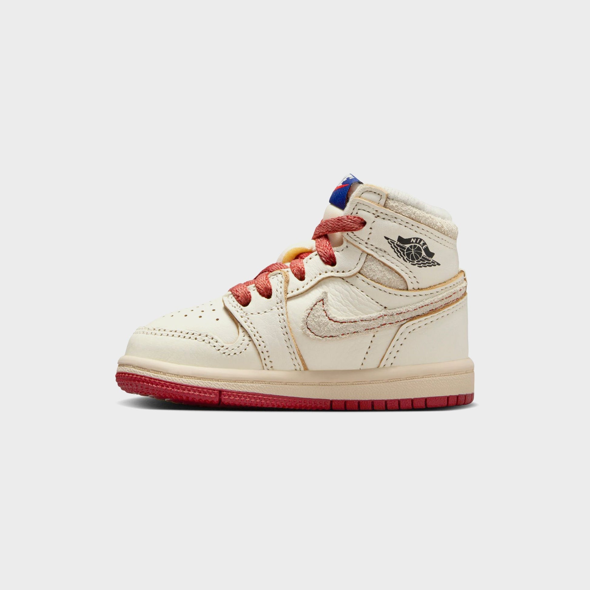 Kids Kith Jordan TD Air Jordan 1 Retro High OG - Sail / Cinnabar / Light Bone