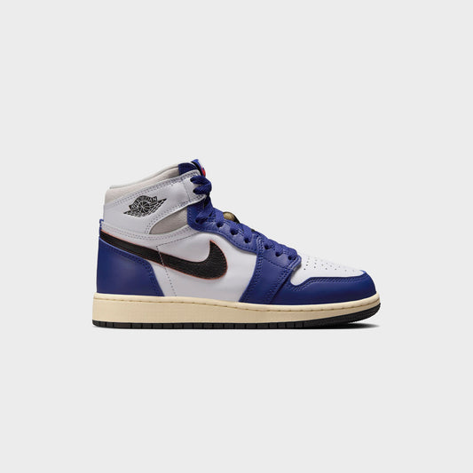 Kids Kith Jordan GS Air Jordan 1 Retro High OG - White / Black / Neutral Grey /