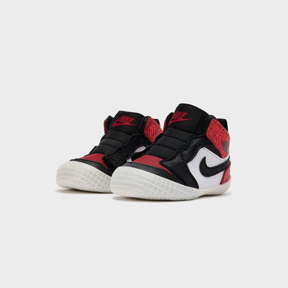Kids Kith Jordan Air Jordan 1 Crib Bootie - Red / Black / White