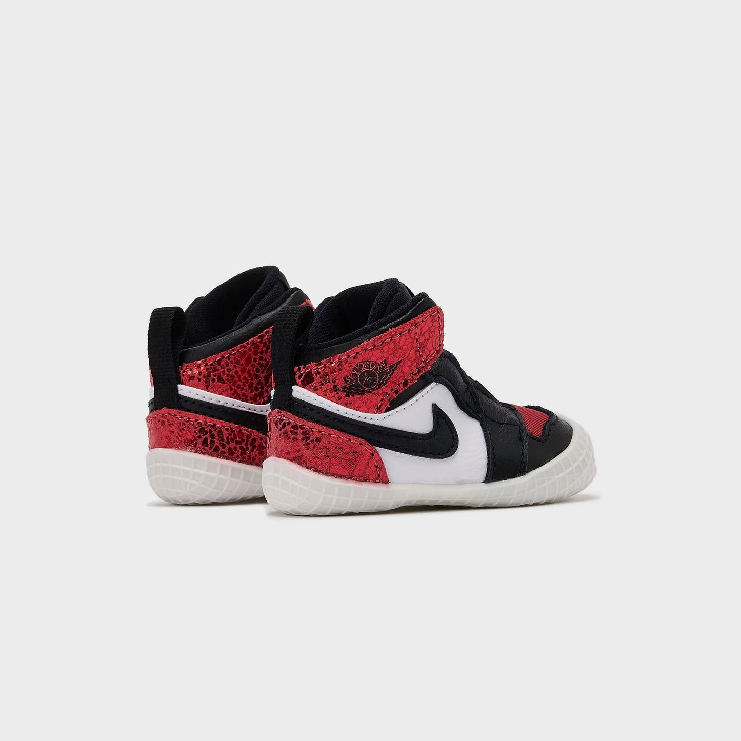 Kids Kith Jordan Air Jordan 1 Crib Bootie - Red / Black / White
