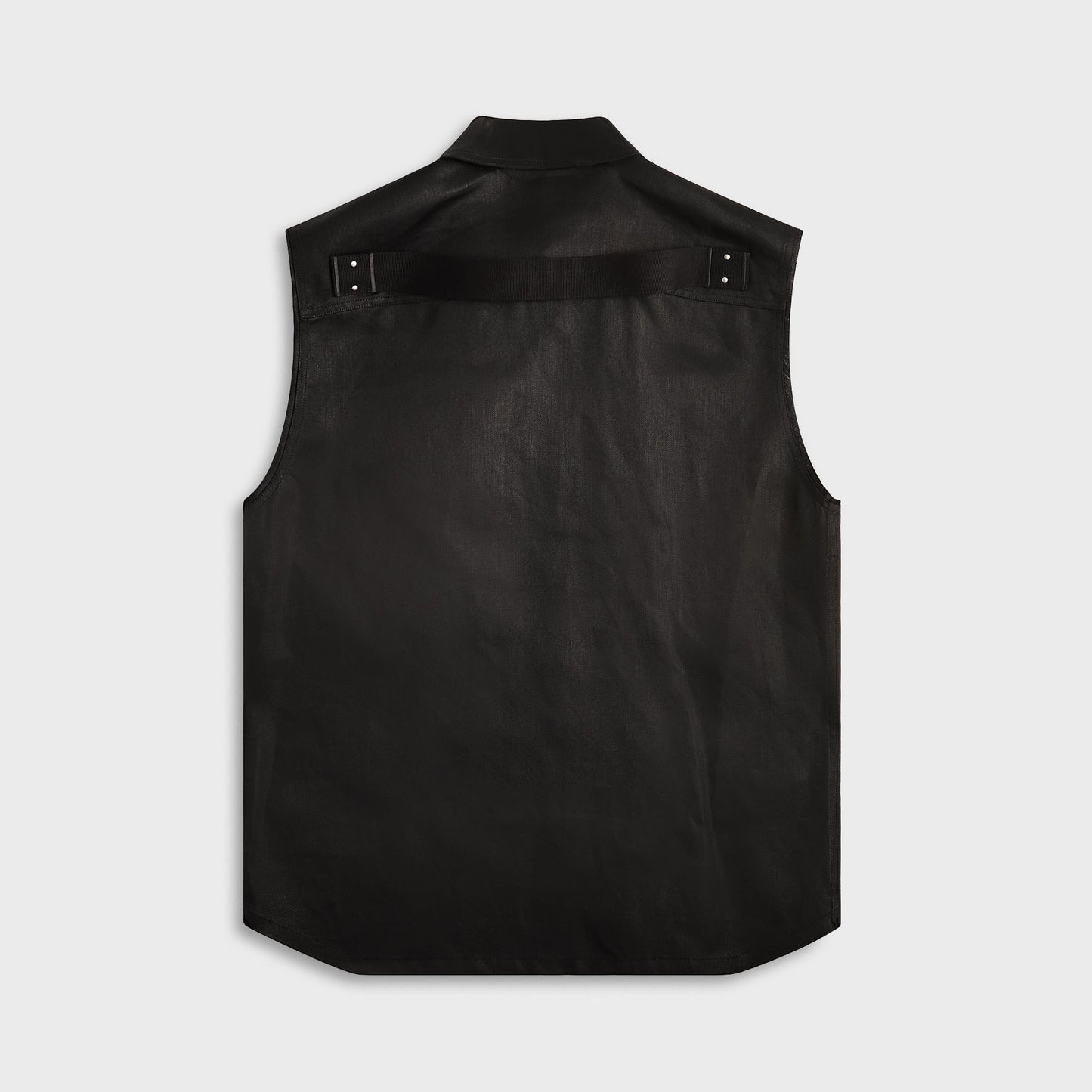 Men Kith Rick Owens Giacca Senza Maniche Jumbo Sl Outershirt - Black